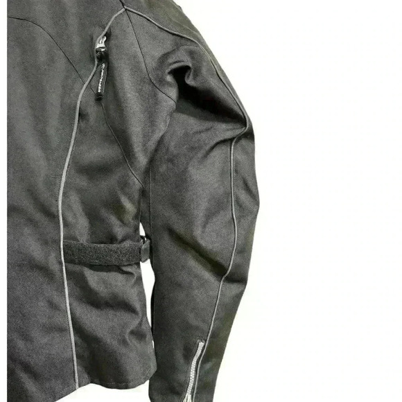 FIELDSHEER Womens Black PhosLite Padded Armor with Venting Motorcycle Jacket 8 - Picture 4 of 16